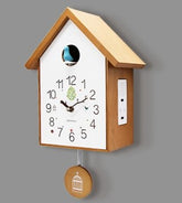 Cuckoo Clock Natural Wood My Wall Clock